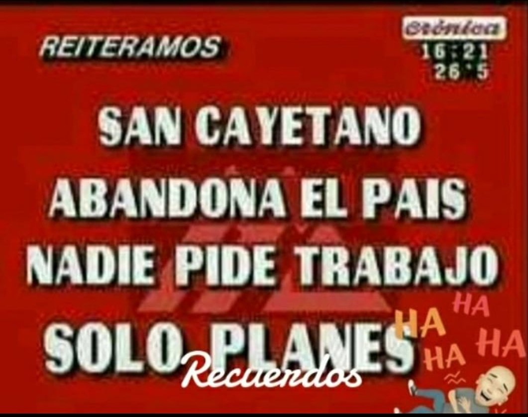 Último momento!!
