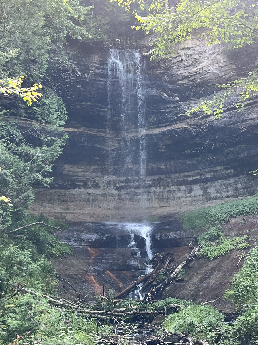 seavt2008's tweet photo. Munising Falls. Visited before we left for home. #UP23 #Michigan2023 #summervacation2023 https://t.co/XbTKn6ej04