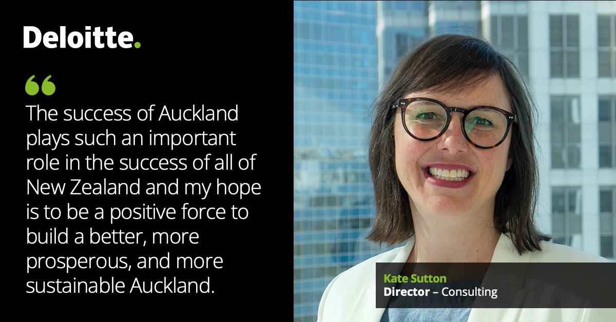 We are excited to welcome Kate Sutton to Deloitte New Zealand as the Future of Auckland lead in our Auckland and urban practice. Kate brings more than 15 years’ experience designing and implementing transformational solutions. Connect with Kate: spr.ly/6015Pee6N