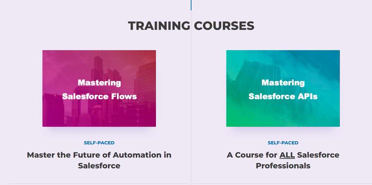 Following you for a long sir @asagarwal, And I personally like these two courses of your #SalesforceTraining Also thank you for sharing your Step-by-Step guides on @salesforce 
#Trailblazers #SalesforceBlog