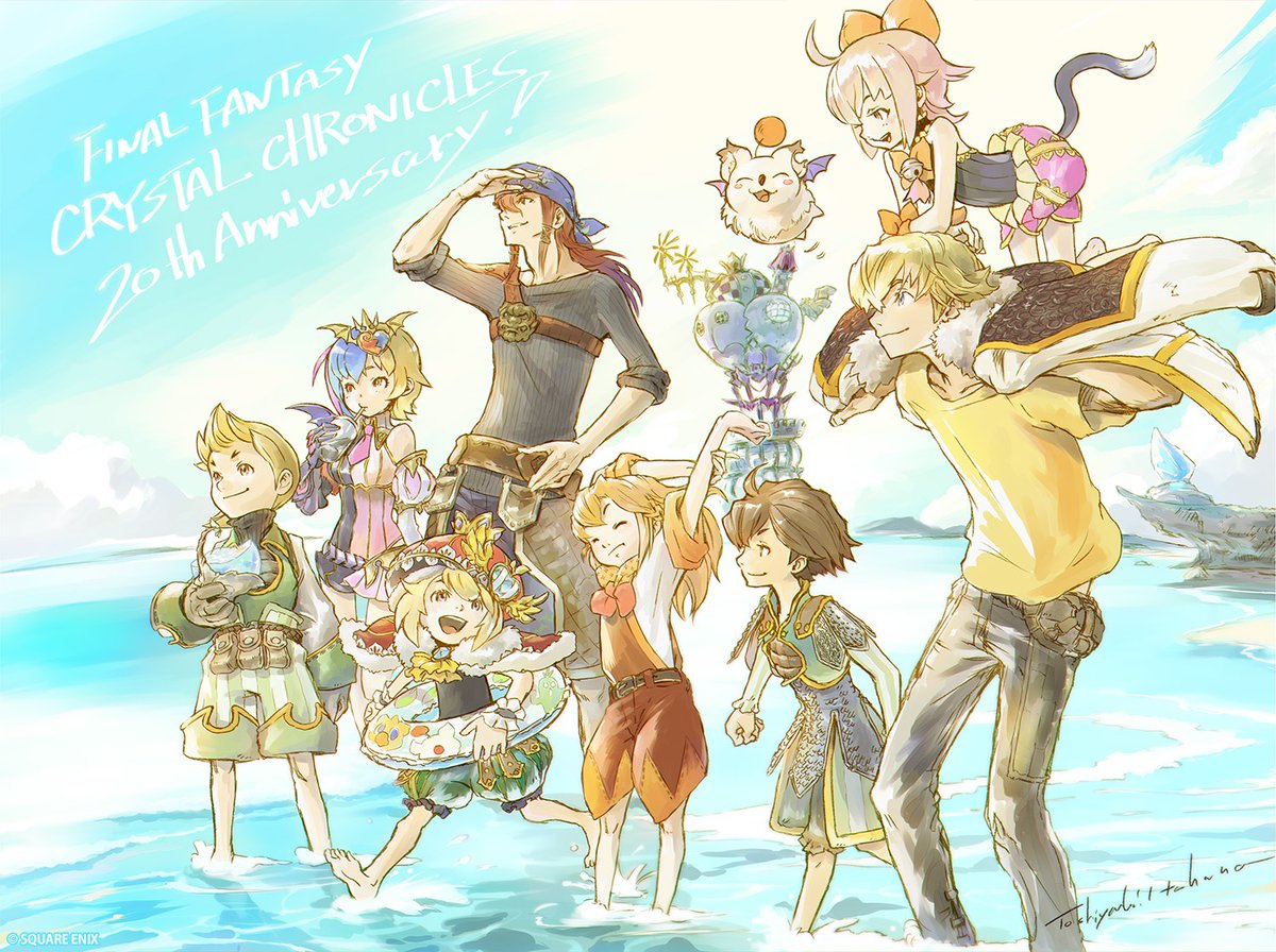 「Final Fantasy Crystal Chronicles 20th an」|Final Weaponのイラスト