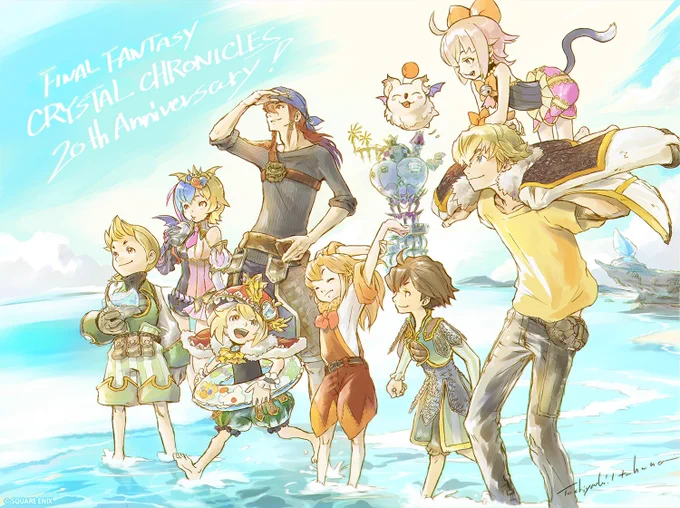 Final Fantasy Crystal Chronicles 20th anniversary artwork released, producer Akitoshi Kawazu wants fans to trust in a "brand-new chapter" one day 