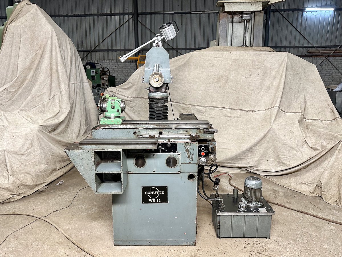 LibertyMetMach's tweet image. Hydrualic Tool &amp;amp; Cutter Grinder - Schutte WU 32 

#toolcuttergrinder #toolcuttergrinders #toolgrinder #toolgrinding #cuttergrinder #cuttergrinding #universaltoolgrinder #universalgrinding #grinders #grindingmachines #grinding #schütte #madeingermany #engineering #manufacturing