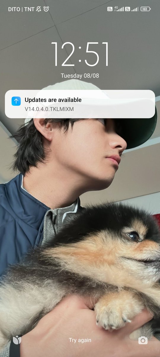voocart's tweet photo. @snowflowergifts lockscreen 🤪 https://t.co/uygiOp4M0A