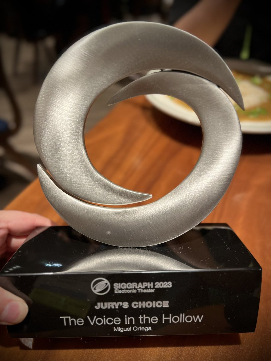 Thank you <a href="/siggraph/">ACM SIGGRAPH</a> for the honor, <a href="/Gnomon_School/">Gnomon</a> for your support and <a href="/UnrealEngine/">Unreal Engine</a> and <a href="/TimSweeneyEpic/">Tim Sweeney</a>  for the amazing tools you provided us with. 🙏🙏
#thevoiceinthehollow youtu.be/_FOw3DpcB18