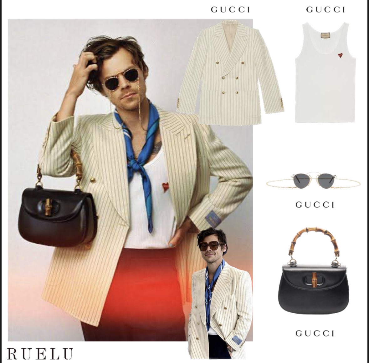 rarune01's tweet photo. 【GUCCI オススメアイテム】

ハリー・スタイルズ着用🕺
gucci hahahaジャケットスタイル🧥

#HarryStyles #ハリースタイルズ #gucci
#fashion #ファッション #メンズファッション #メンズコーデ #スタイリスト https://t.co/FCHrUztFfe