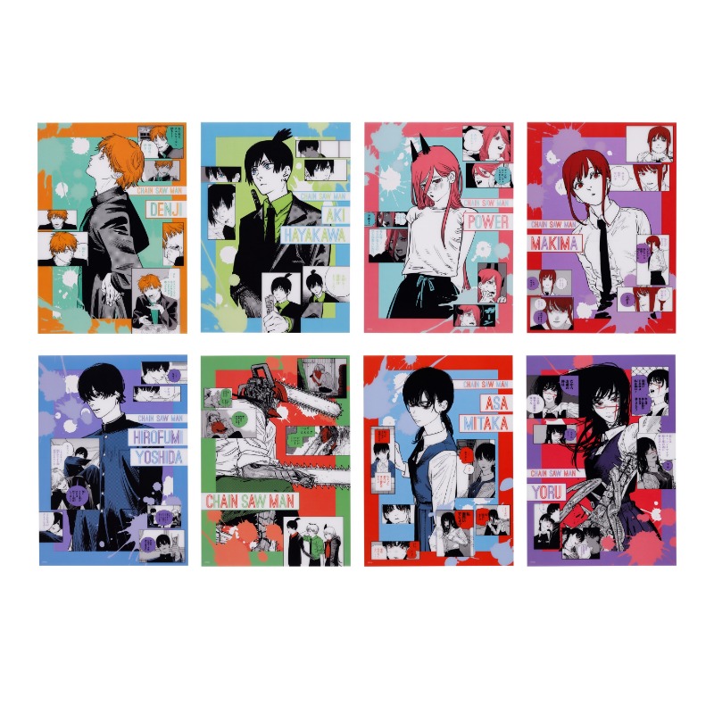 チェンソーマン クリアポスター 全8種セット 夏の暑さを吹き飛ばす🔥 Jヒーロー夏祭り2023新商品をご紹介‼ ＼ A4