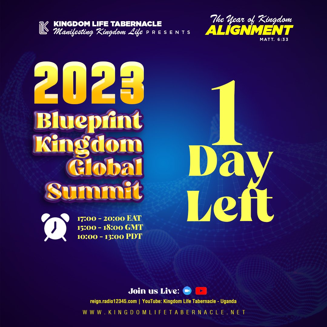 🎉 Finally the #BKGS2023 Kickoff 2moro, the day you've been waiting for is finally here! Join us at this year's Summit and immerse yourself in a world of wisdom, get inspired by powerful stories of transformation, inspiration & empowerment. #BlueprintOfAWorker #BlueprintOfLife