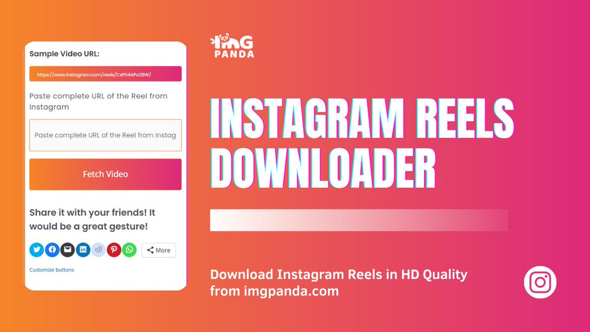 CreativeSa95597's tweet photo. 📱🎬 Love Instagram Reels? Now you can download them with ease! 🚀 Check out this fantastic Instagram Reels Downloader and save your favorite content for offline enjoyment. 😍 Get started here: https://t.co/Iz0SuelRvh #InstagramReels #Downloader #SaveContent #SocialMediaMagic https://t.co/mfrTfyUs8V