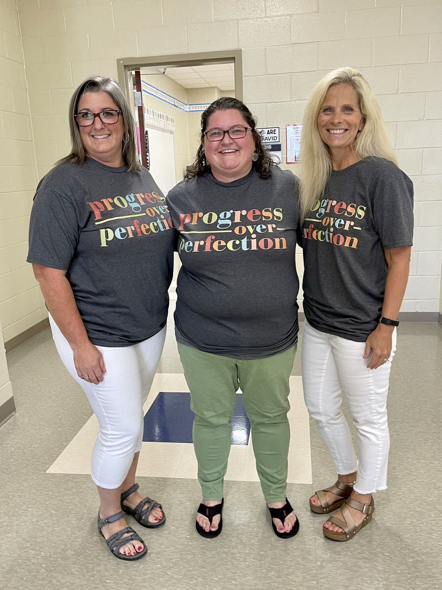 Grateful for these ladies who’ve taken me along on this RtI journey with them! <a href="/CSMS_Huskies/">Carolina Springs Middle School</a> #PositiveTracksCSMS