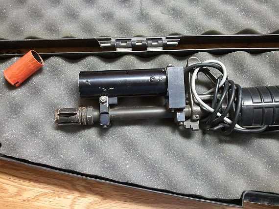 RobertDaleSmith's tweet photo. Did you know the Super Nintendo had a riffle light gun used by the US Army?!

The SNES had some really bizarre peripherals.