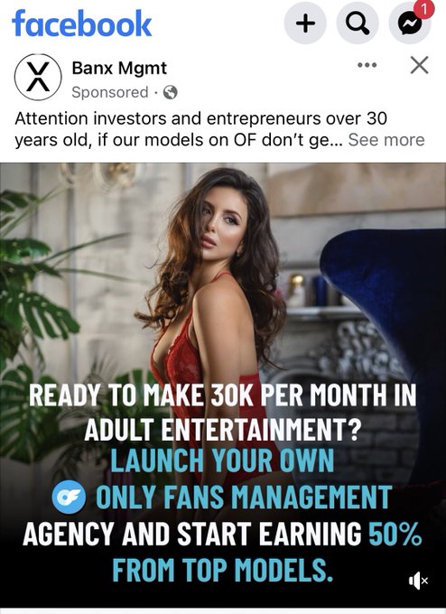 Wild to me this is allowed to be a targeted ad (which this screams scam to me) yet actual performers<a href="/tag/comedy"class="tags"><span>#comedy</span></a><a href="/tag/podcast"class="tags"><span>#podcast</span></a>