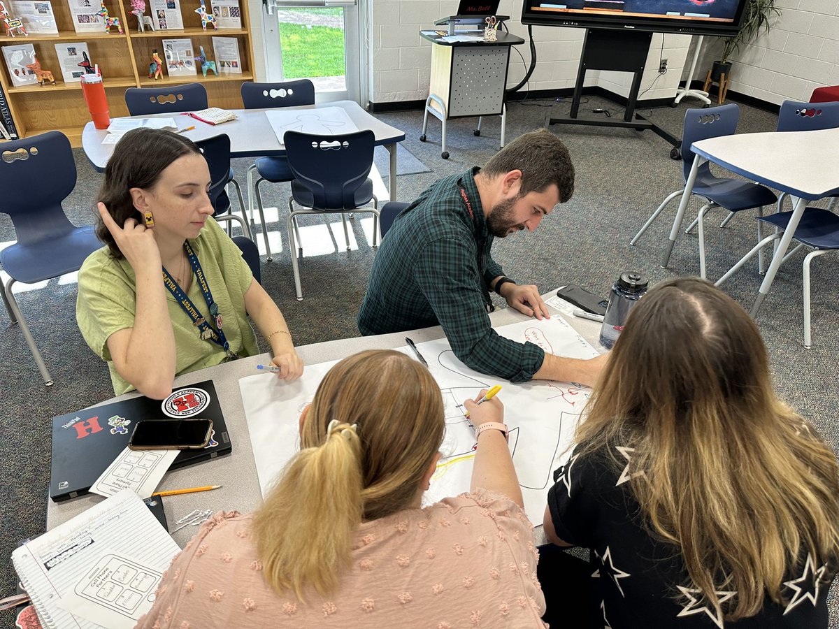 I enjoyed leading the 7th grade team at <a href="/HughesAcademySC/">Hughes Academy</a> in learning about the traits of our MS students. Wonderful and insightful discussions about how we can best serve our students. #pop #together