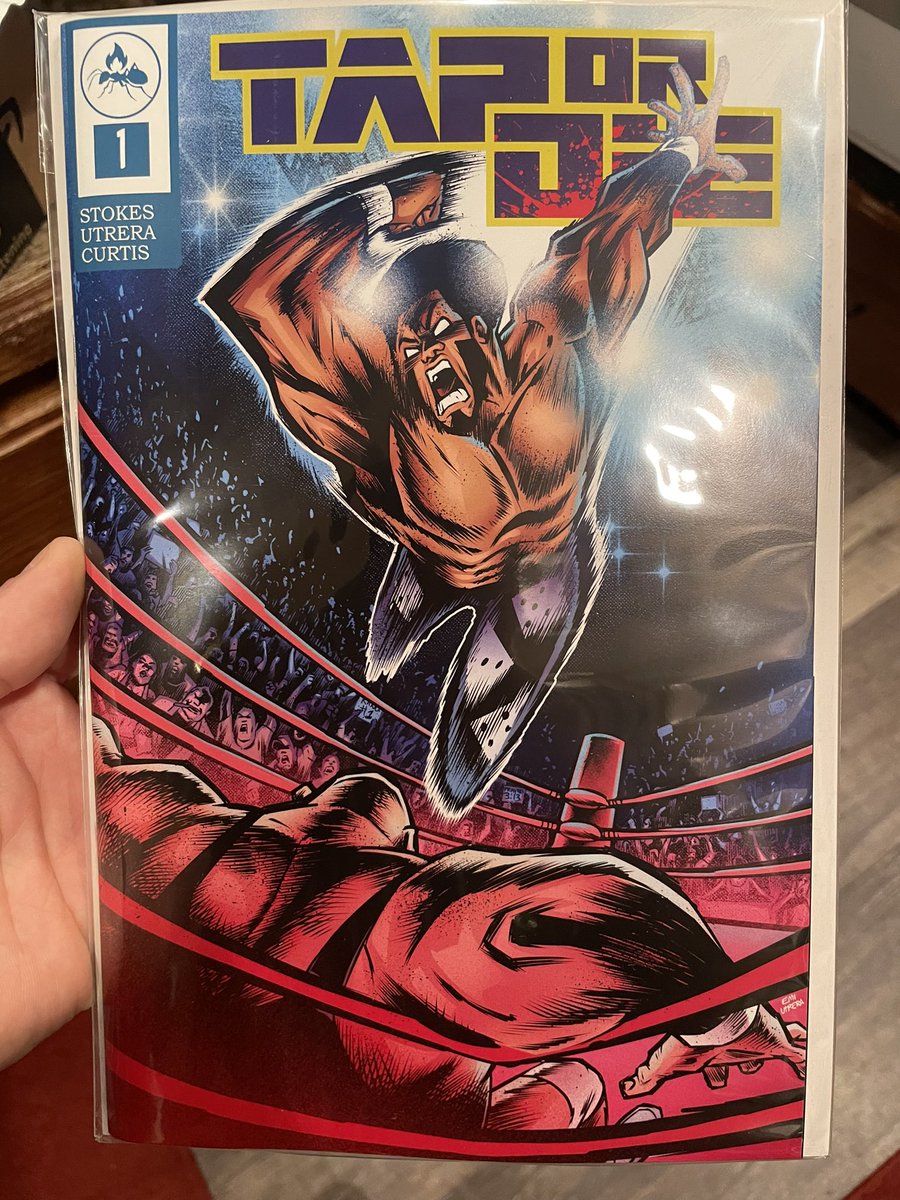 MikeSpeerJr's tweet photo. #comicsandwrestling brrrrrrrother! 👍 @StokesTheWriter https://t.co/kVOHycmOZM
