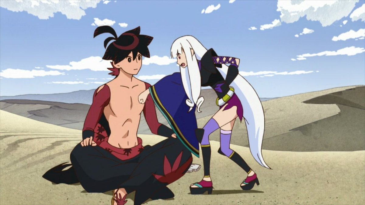Orekifan_'s tweet image. Katanagatari 2/2 so far, loving everything about it 🔥