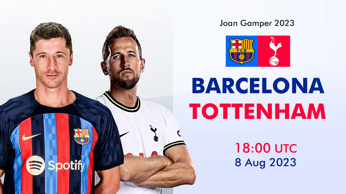 Barcelona vs Tottenham Full Match 08 Aug 2023