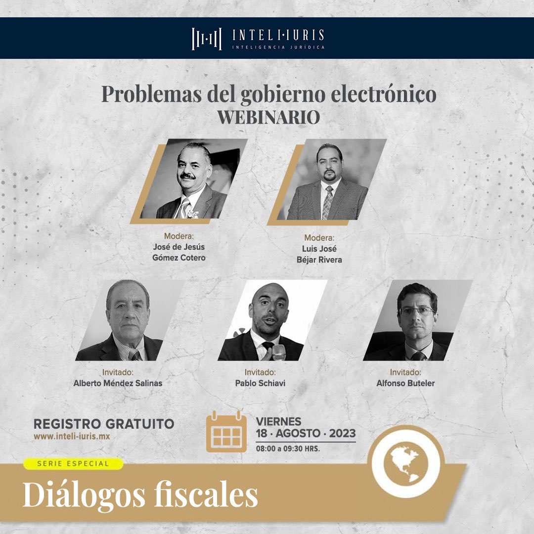 La semana próxima discutiremos sobre las implicaciones de los aplicativos fiscales que impiden cumplir las obligaciones. Interesados us06web.zoom.us/webinar/regist…