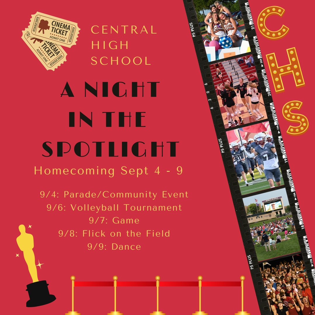 Welcome to Hollywood! Homecoming is early this year - hope to see you there!

#ChargerNation #ChargerSpirit #ChargerPride