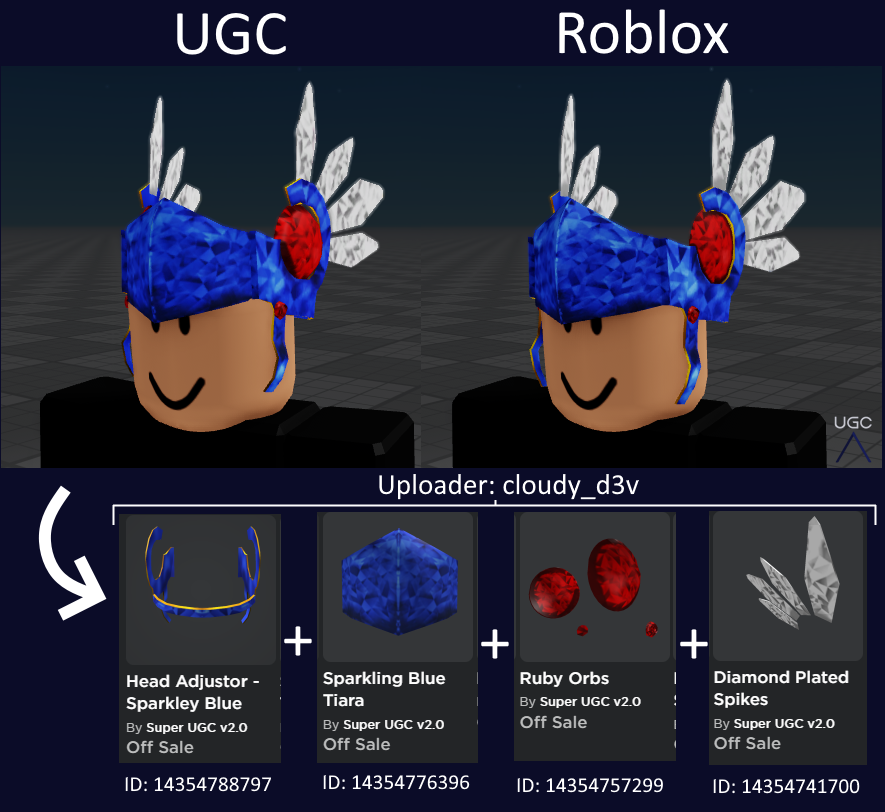 Peak” UGC on X: Adding to this tweet, UGC creator cloudy_d3v also  uploaded copies of the rest of the skater hat series. I left out the red  one because I'd say it's