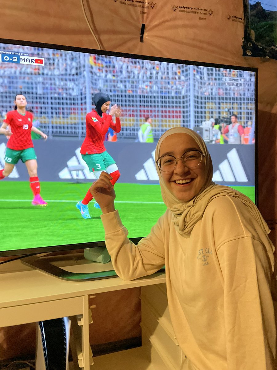 SHEscoresbanger's tweet image. On Wednesday, EA Sports announced the addition of Nouhaila Benzina on FIFA 23 as she was previously not in the World Cup mode 🇲🇦

Her impact on the big stage has already reached the biggest simulation game in the sport. 

Yeah, I did play with Morocco, of course she scored 🤩