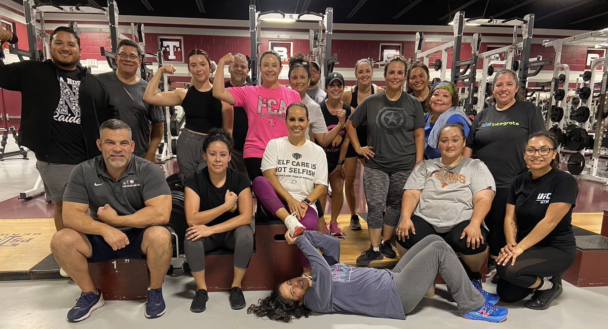 Wow what an amazing strength and conditioning workout this evening by our <a href="/PSJAISD/">PSJA ISD</a> employees! Great way to start off our work week!  <a href="/PSJAECHS/">PSJA Early College High School</a> <a href="/PSJAHR/">PSJA Human Resources Department</a> @PSJAWellness <a href="/PSJAAthletics/">PSJA Athletics Department</a>