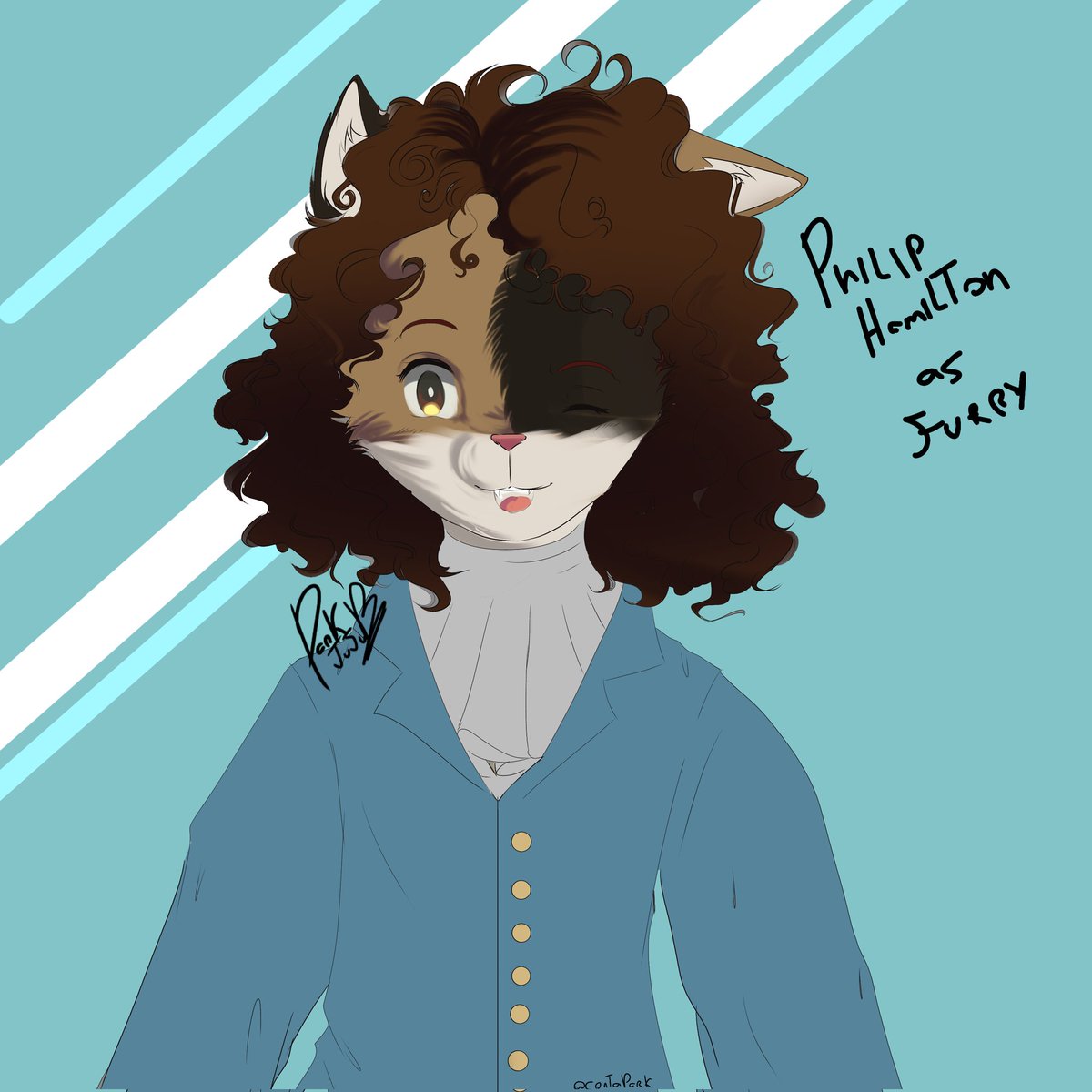ContaPark's tweet photo. #philiphamilton as #furry
#furryart #hamilton #fanart https://t.co/lrE3btpPOt