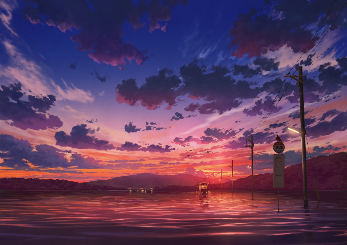 「【再お知らせ】 3日後に迫った夏コミのお品書きです。 新刊風景画集をリリースしま」|ぺい@背景講座公開中のイラスト