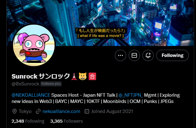 TonyRVega's tweet photo. ๐ฑ @0xSunrock's PFP is the #KVIN 1 of 1 from the @MAJISONCHAN collection!!!
KEVINSON BEAT #BAYC!!! haha
Thanks for flexing your #MAJISON Sunrock
#Pixelmon #NFT #NFTcommunity #NFTjapan https://t.co/Fd3Kl1dnTe