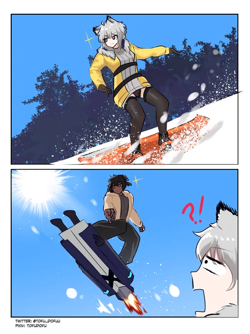 Snowboarding   #明日方舟 #アークナイツ #Arknights