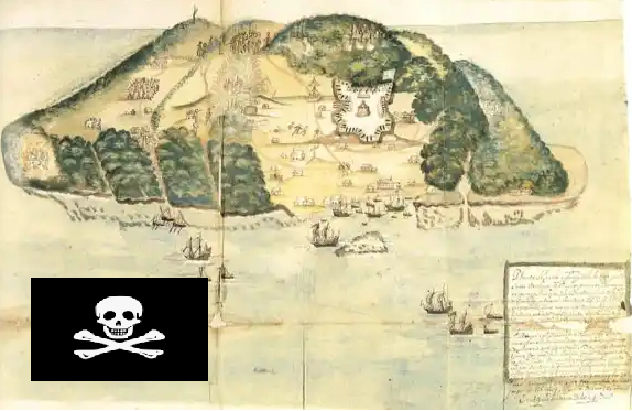 ¿Sabías que hubo una época en la que los piratas gobernaron una isla en el Caribe bajo un modelo democrático? Se llamaba la República pirata y existió entre 1706 y 1718 en Nasáu, Bahamas.

Acá les va un hilo 🧵 (1/11)