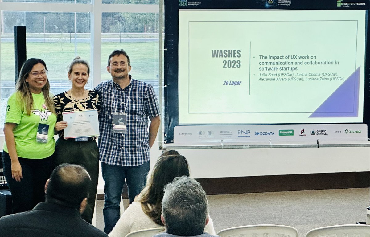 washescommunity's tweet photo. Premiações de melhores artigos do WASHES 2023 🌟🌟🌟 https://t.co/cEwtnIAUAq