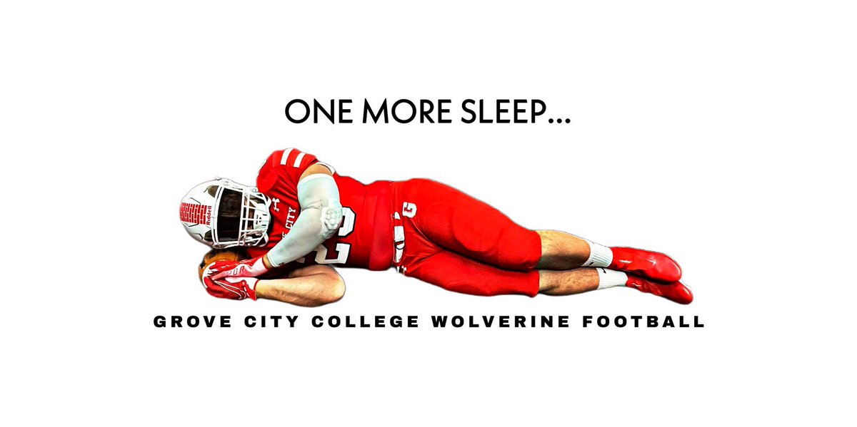 Not much more needs to be said… See you tomorrow Wolverines. Be ready to build ‘Brick By Brick’