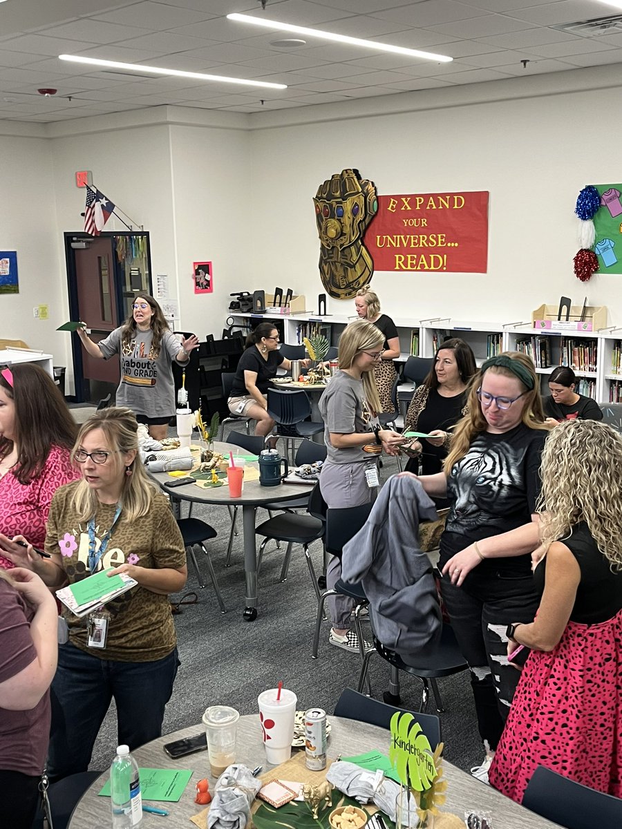 Finding our compass buddies for the year! #GESshineon