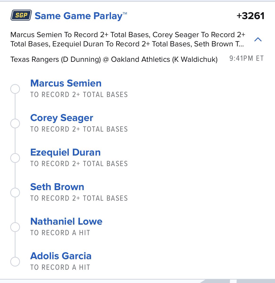 Harus_bets's tweet photo. MONDAY NIGHT MLB SGP! https://t.co/la6Lk2zfxD