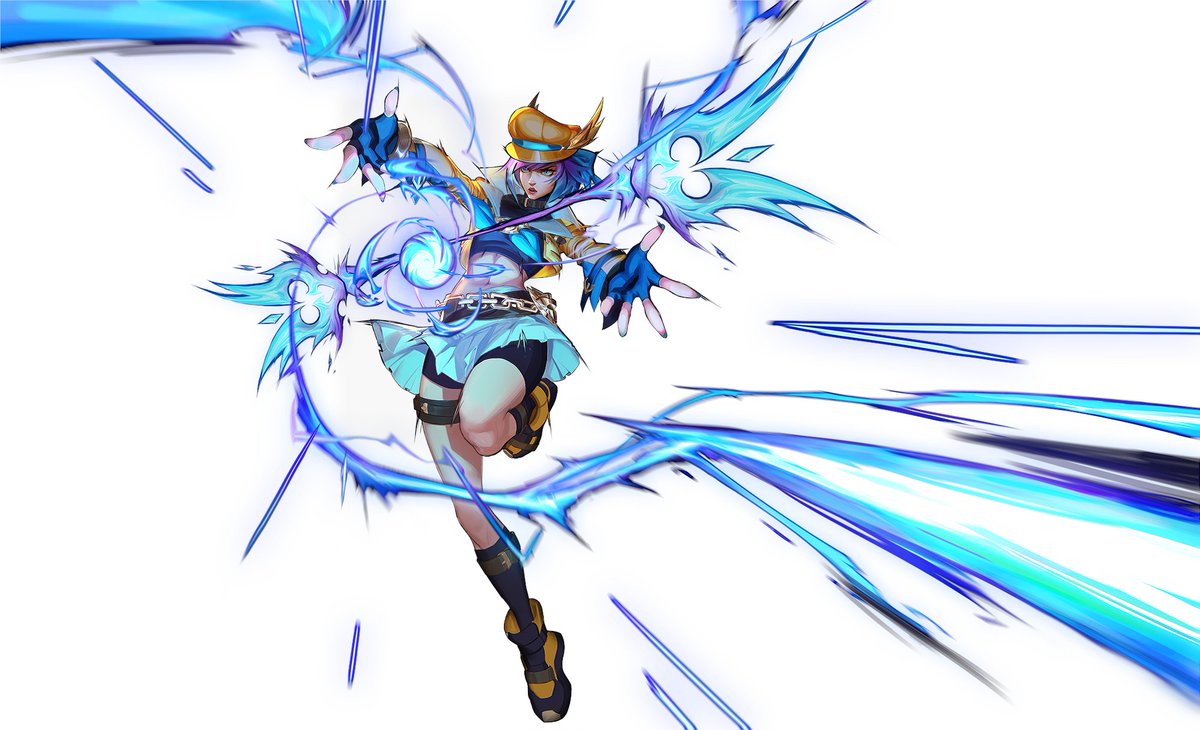 「Lux, Sett, Naafiri, and Shaco 」|Spideraxeのイラスト