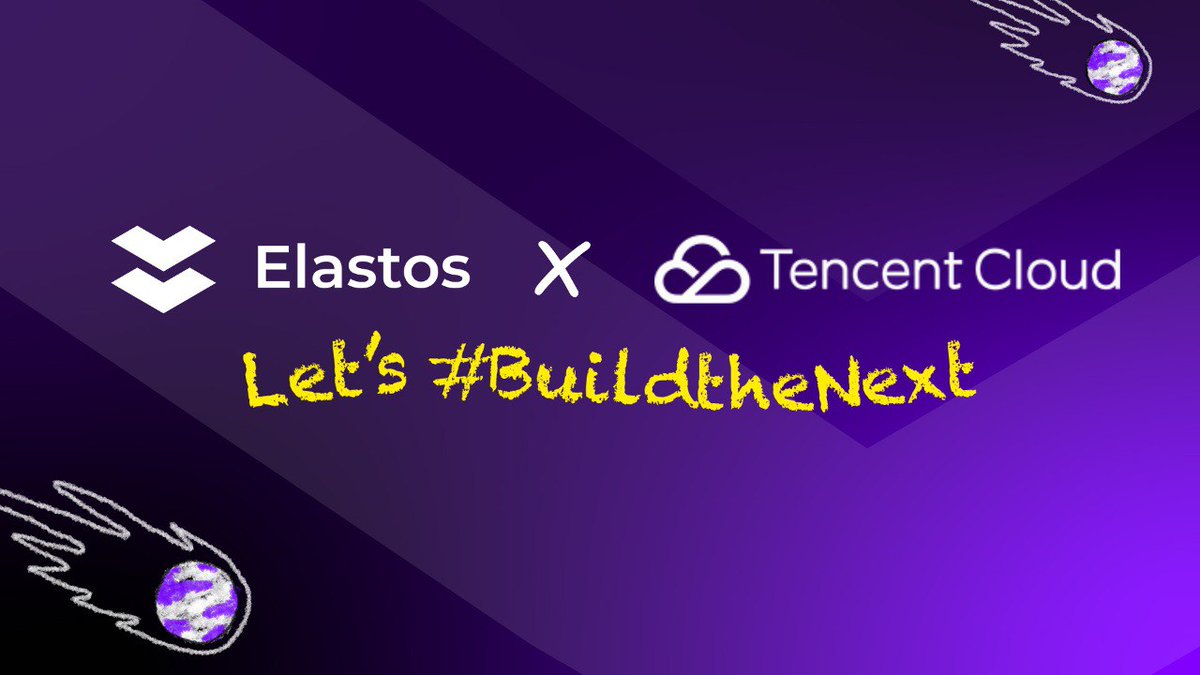 Elastos (@elastosinfo) on Twitter photo 🚨 Breaking News - Elastos partners with <a href="/tencentcloud/">Tencent Cloud</a>! "Elastos has consistently demonstrated both its technical and strategic vision for the future of #Web3, and we hope more developers will discover this growing ecosystem. As a leading provider of cloud services, we are 🚨 Breaking News - Elastos partners with <a href="/tencentcloud/">Tencent Cloud</a>! "Elastos has consistently demonstrated both its technical and strategic vision for the future of #Web3, and we hope more developers will discover this growing ecosystem. As a leading provider of cloud services, we are