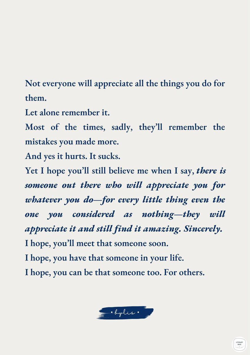 literarybase's tweet photo. Karya — There will be someone... https://t.co/3Otd0IIo84