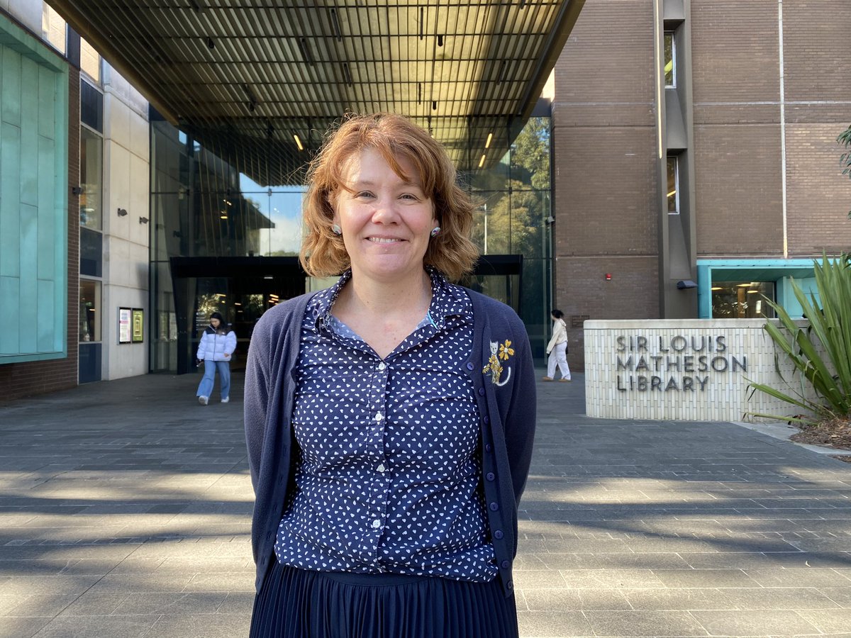 Monash University Library tweet media