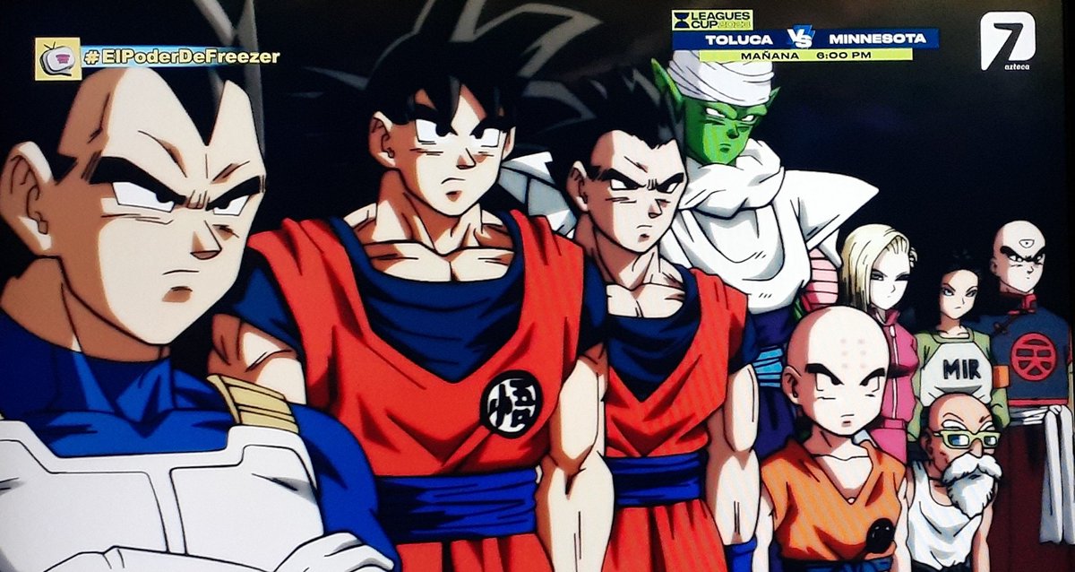 Gabytz16's tweet photo. Los universos estan listo para dar inició al torneo del poder, ¡Se viene una batalla campal espectacular! 💥 #ElPoderDeFreezer https://t.co/QDi7upTHv3