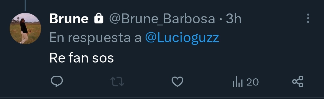 frandeleraa's tweet photo. @Brune_Barbosa Realmente cree que tiene fans💀 https://t.co/jcIX0xtH41