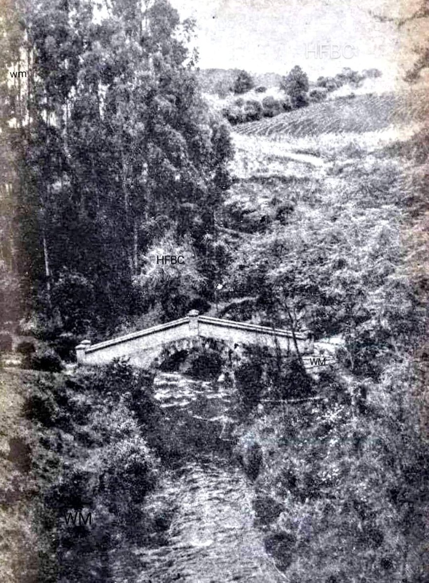 HistoriaFotBog's tweet photo. El Puente de Boyacá, sobre el río Teatinos, sitio donde se libró la batalla más significativa de nuestra Historia.. fotográfia de los años 30. https://t.co/MNFRn6WA0j