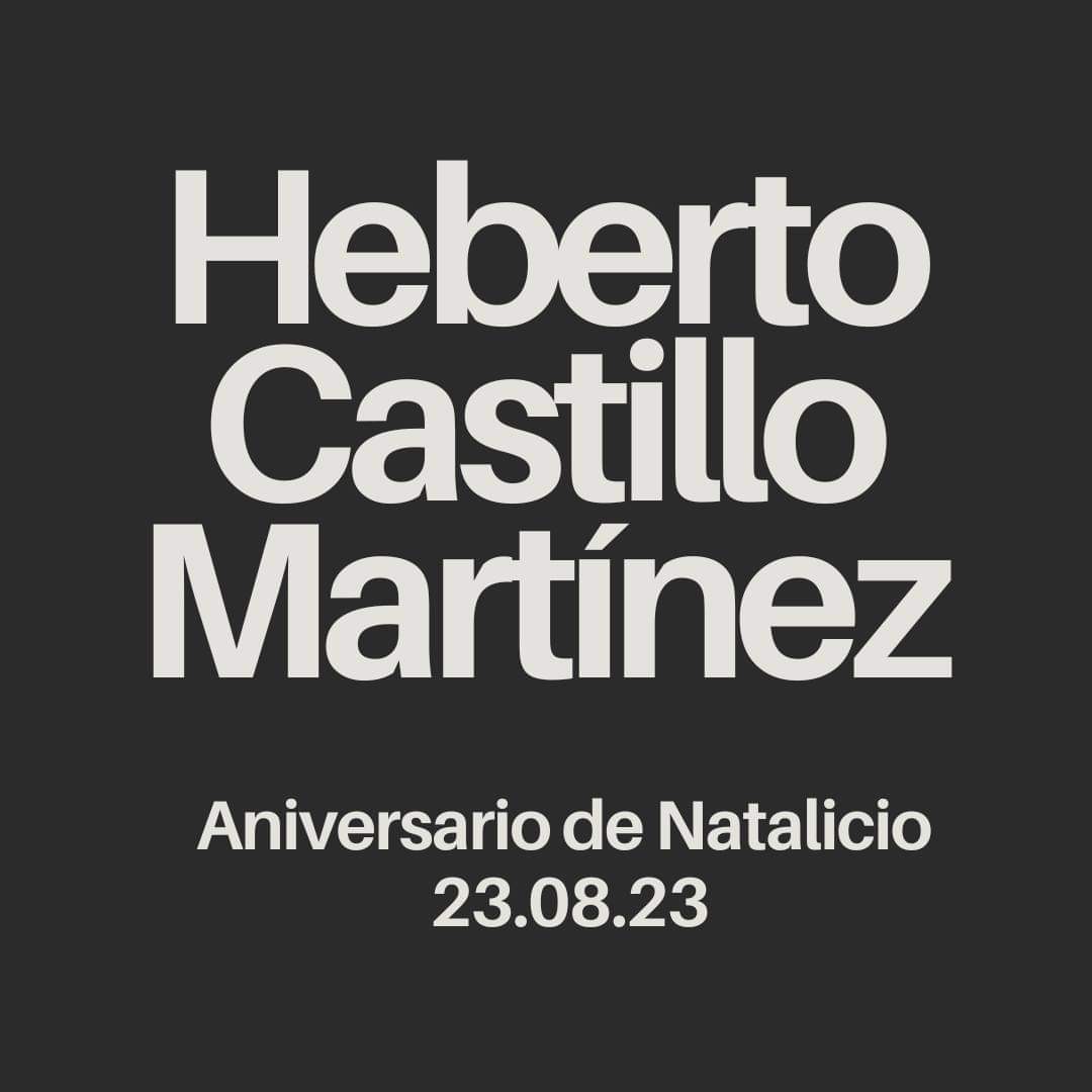 Este 23 de Agosto se cumplen 95 años del natalicio del Ingeniero Heberto Castillo Martínez y junto con la Secretaría de Cultura Federal tenemos preparada una sorpresa en su honor. No se pierdan nuestras publicaciones para saber de que se trata. #aniversario2023 #fhcm