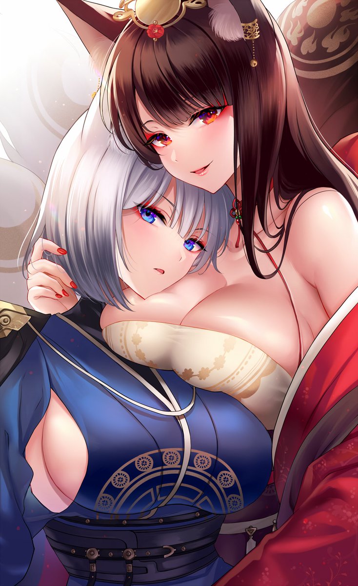 MaidRosaria's tweet photo. @AzurLane_EN Celebrando 🥳🍷el 5 aniversario con los 2 mejores personajes del juego, Un gran juego al qué no tengo nada que recreminarle. Muchas Felicidades 🥳🥳Vamos por más!!! 🥳#AzurLane #Yostar #AzurLane5thAnniv https://t.co/GnMdqRxuK1