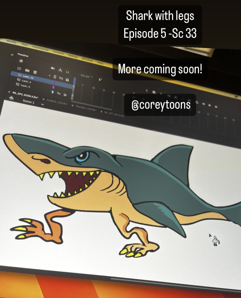 Sharks with Legs #animation #characterdesign #animate