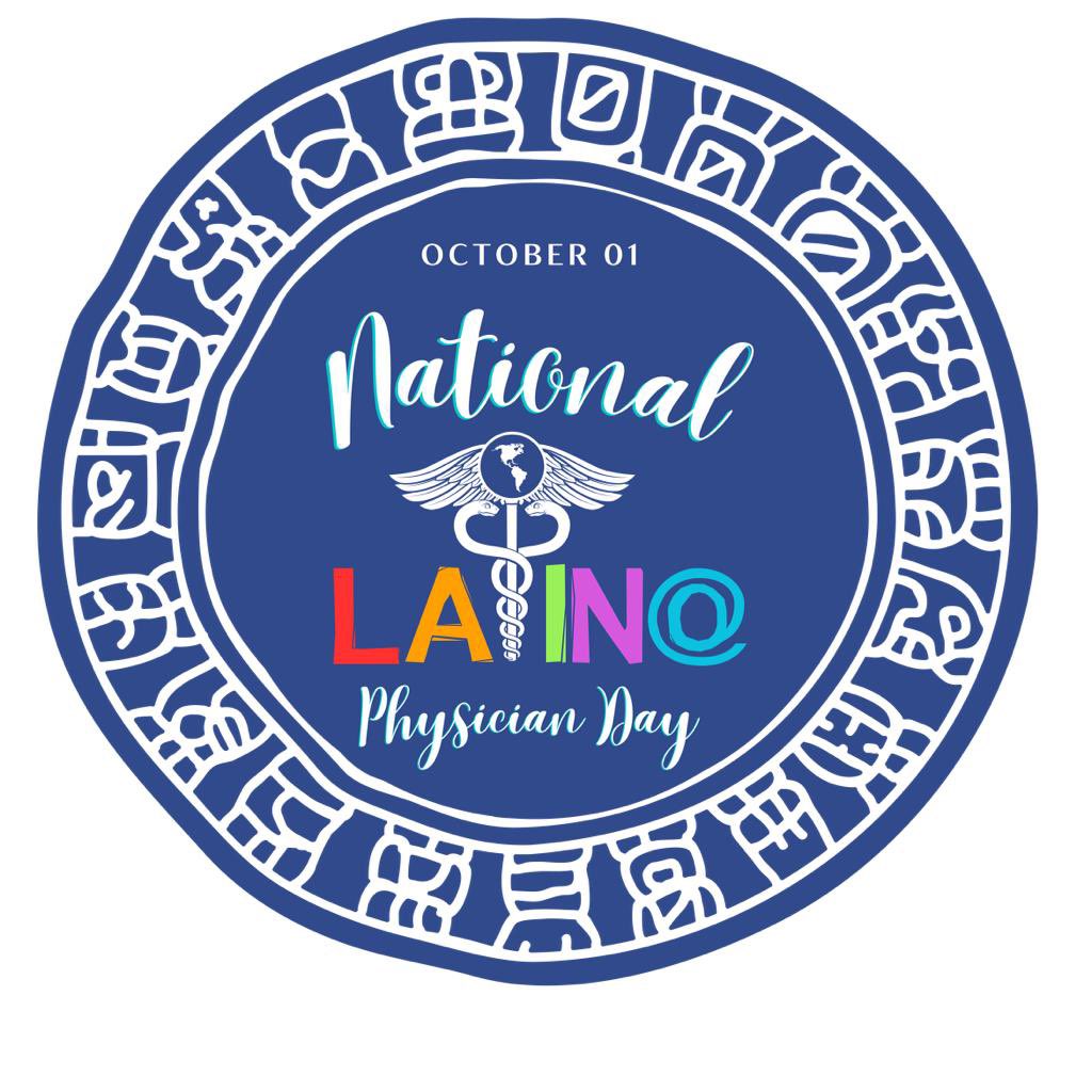 🚨National Latino Physician Day is October 1st‼️#nationallatinophysicianday 🗣️ Let’s raise awareness of the shortage of Latino 🥼🩺 #LogoDesign @AidaRodriguez_M 🌟 @AmericaDoctors