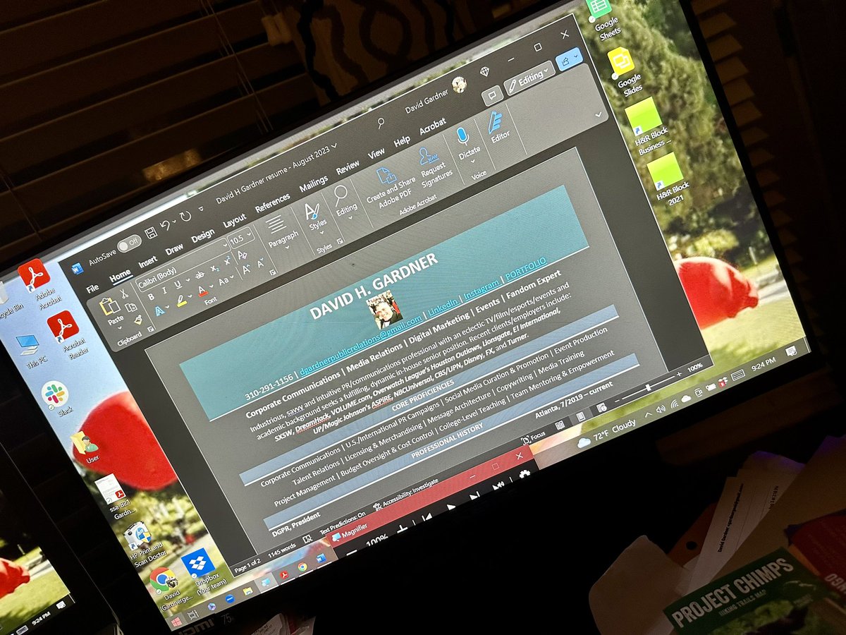 gardnerdh's tweet photo. Updating resume! #LookingForward #CorneaTransplantAugust21 👁️🫰🏻🫰🏻🫰🏻#postrecovery #fullvision👀 #NotGoingAsAPirateForHalloween2023 #GoFundMe LINK: https://t.co/zocR4O1FVw… https://t.co/GmJoHLwojc