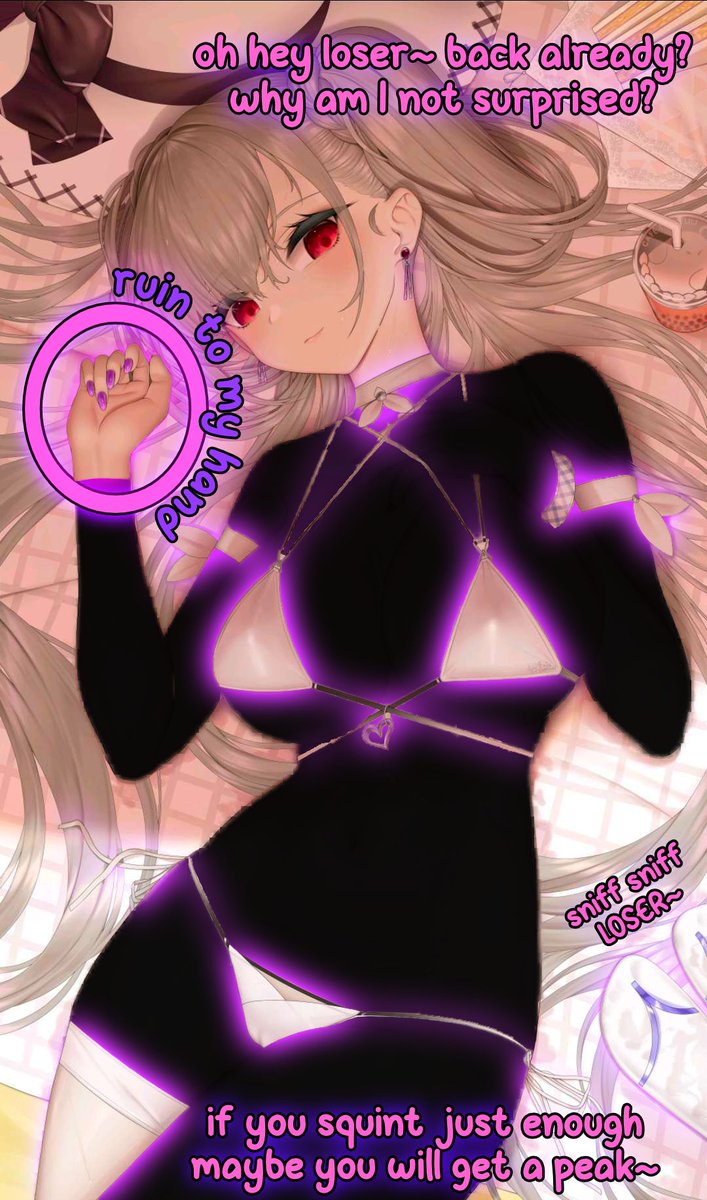evilprincessclo's tweet photo. for those who don't know I do commissions! if anyone is curious more examples can be found on my page~
I charge $15 per edit, this can be discussed depending on the image 🖤

#censoredforbetas #censoredhentai #humiliation #femdom #findom #BNWO https://t.co/pSN6sVn2nX