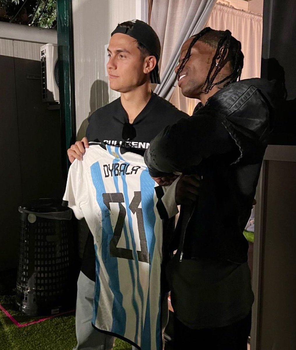 Travis Scott &amp; Paulo Dybala 🔥⚽️