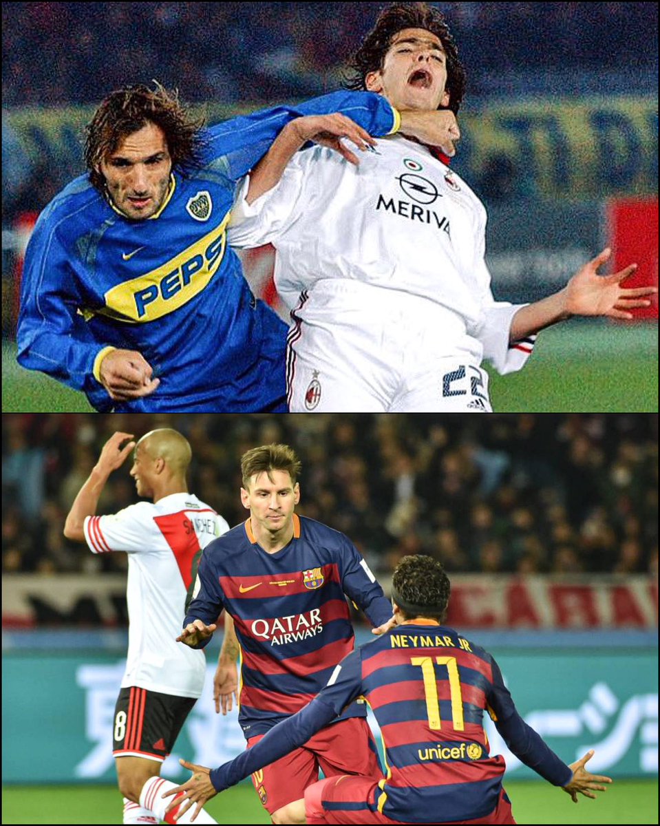 🗣️ Rolando Schiavi en #ESPNEquipoF:

“Boca le ganó a los mejores Real Madrid y Milan de la historia en la Copa Intercontinental. River no compitió.

La que perdimos contra Bayern Munich fue porque nos echaron a un jugador en el primer tiempo, sino te aseguraba que lo ganábamos.