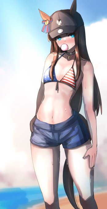 グラスワンダー
地元仕様水着実装!? #ウマ娘 